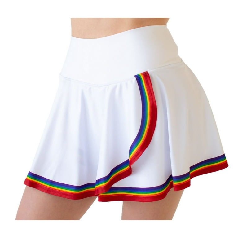 Holly's rainbow skirt online