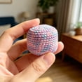 thumbnail image 4 of Crocheted Knitted Footbag Memorial Day Kick Toss Balls Handmade Outdoor Game for Adults Party Gift Sensory Toy for Coordination and Focus Lightweight Beanbag for Indoor Outdoor Play Handcrafted Gift, 4 of 7