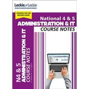 National 4/5 Administration And It Course Notes For New 2019 Exams
