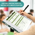 thumbnail image 5 of FORMRS 3 Ring Binder with Pockets 1.5" D-Rings Clip Board 200 Sheets Capacity, Beige Leaves, 5 of 8
