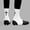 White, variant on Faith Cross Spats / Cleat Covers