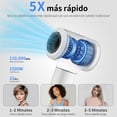 thumbnail image 2 of Secadora de Cabello 1500W, Secador de Iones Negativos de 200M, Motor sin Escobillas de Alta Velocidad de 110,000 RPM para un Secado Rápido en 2 Minutos, Secador de Pelo de Bajo Ruido de 57dB-blanco, 2 of 5