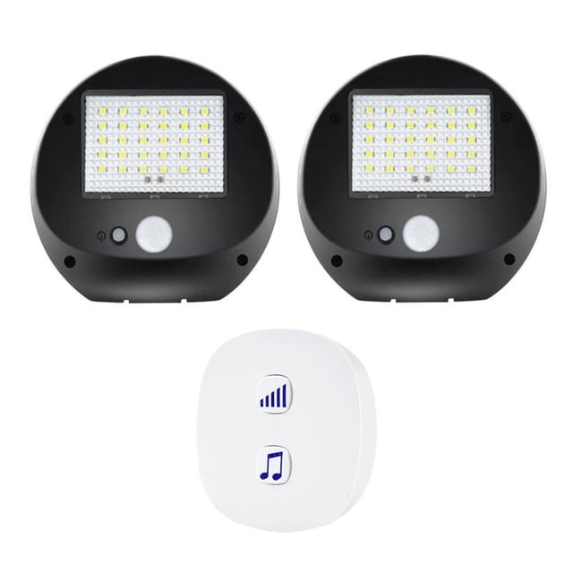 Scienceny Pasillo solar Garaje Sensor de movimiento Sistemas de alarma Entrada Alerta inalámbrica ajustable 38 Chime Tunes US 1-drag-2 Cámaras de salpicadero de coche 1-arrastrar-2 Scienceny VI015948-02B