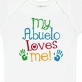 thumbnail image 4 of Inktastic My Abuelo Loves Me Boys or Girls Baby Bodysuit, 4 of 5