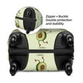 thumbnail image 4 of Haiem Avocado For Exercise Luggage Cover,Durable, Washable Suitcase Protector With Anti-Scratch Technology - Keep Your Luggage Looking New Large, 4 of 9