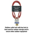 thumbnail image 2 of Cable Lock Master Lock 719D de acero con candado integrado de 91 cm, 2 of 6