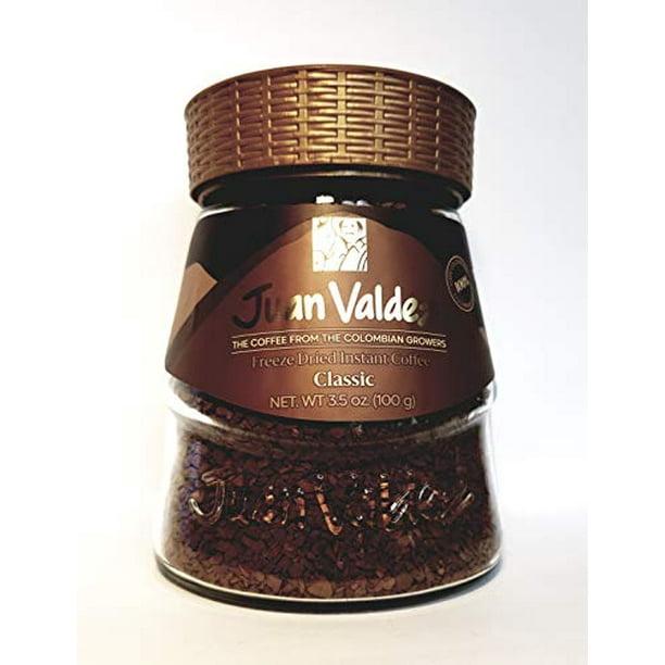 Juan Valdez Instant Freeze Dried Regular Coffee, 3.5 OZ