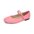 thumbnail image 2 of longantii Womens Mary Jane Shoes Slip on Dressy Ballerina Flats 2026 New Fashion Non-Slip Flats for Casual Work Office Pink, 2 of 8