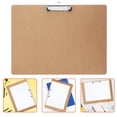 thumbnail image 4 of SHISUYAN 1Pack Khaki A3 Clip Board For Note Taking And Order Taking By General Users, 4 of 8