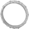thumbnail image 3 of Sterling Silver Rhodium Ring, 3 of 7