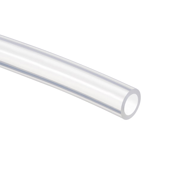 Tuberías de aire Uxcell para transferencia de agua, silicona, transparente 1 pieza 0.63''x0.83''x6.56ft