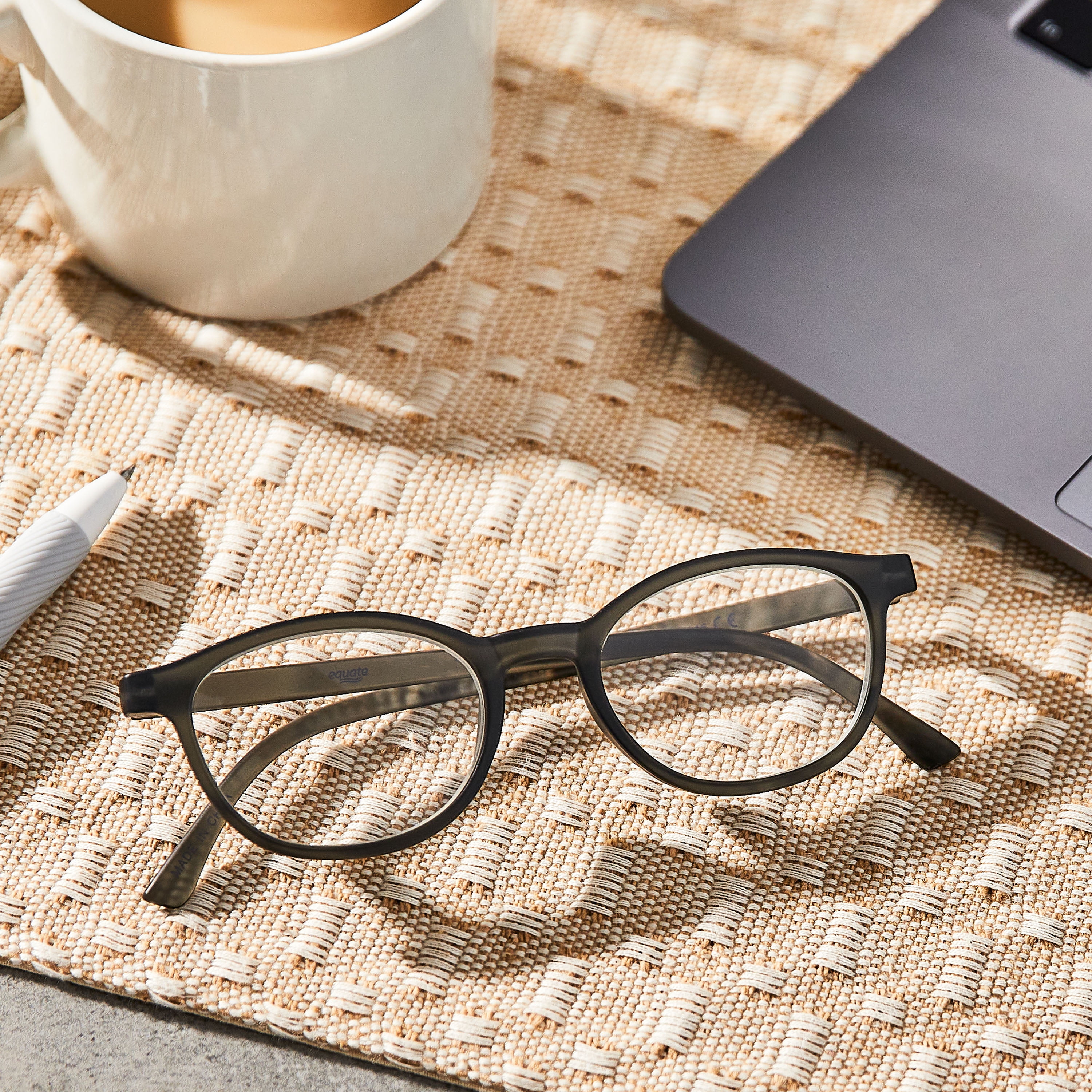 (2 pack) Equate 3-pack Unisex Rectangular Reading Glasses Ts-1011, +2.50