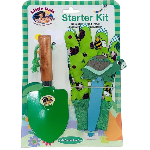 Little Pals Kids 4-Piece Gardening Starter Set