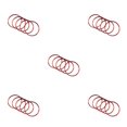 thumbnail image 3 of maskred 1/2/3/5 Anneau de Sortie d'Air Mode Robuste et Résistant à l'Usure pour une Longue Durée Rouge 5 Pcs, 3 of 6