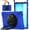 blue, variant on Samsung Galaxy Tab S10 protective case with handle cover, 360 degree bracket (Emerald Green)