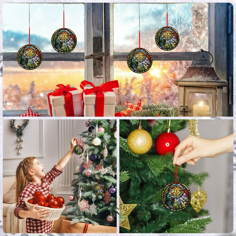 WaaHome Christmas Ornament, Xmas Tree Decorations, Gifts for Women