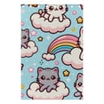 thumbnail image 4 of Cute Cats in Rainbow Black Out Curtains 84 Inch Length Curtains for Sliding Glass Doors Bedroom Living Room 2 Pack, 4 of 6