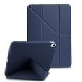 thumbnail image 2 of Elegant Choise Leather Case for iPad 10th Generation 10.9" Stand Tablet Cover, Blue, 2 of 25