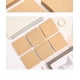 thumbnail image 2 of Nvzi 8 blocs de notas adhesivas de 3 x 3 pulgadas, blocs de notas autoadhesivos, 80 hojas/bloc, blocs de notas superadhesivos, notas adhesivas marrones, 2 of 2
