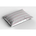 thumbnail image 2 of Ambesonne Animal Pillow Sham 2 Pack, Tribal, 26"x20", Pearl Multicolor, 2 of 3