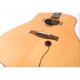 thumbnail image 4 of Micrófono de contacto piezoeléctrico acústico para guitarra, violín, mandolina y ukelele, color negro, 4 of 5