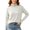 Khaki-a, variant on Vivianyo HD Women's Turtleneck Long Sleeve Base Layer Top, Fall Winter Warm Layering Tee Shirt For Women, Sizes M-4XL