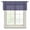 Purple, variant on Indigo Blue Sheer Curtains Valances for Windows Farmhouse Vintage Blue Solid Color Chiffon Kitchen Valances for Cafe, Rod Pocket Voile Window Treatments Curtains for Living Room Bedroom, 60"x18"