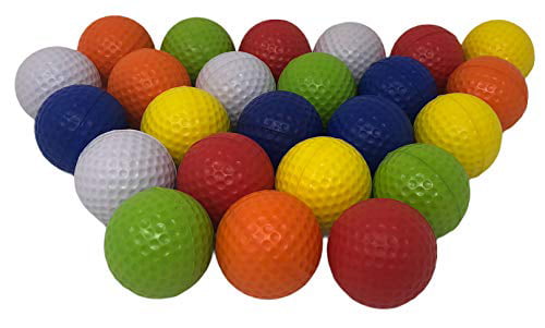 New 12X Soft Foam Sponge Ball Outdoor & Indoor Foot Ball random Colours 