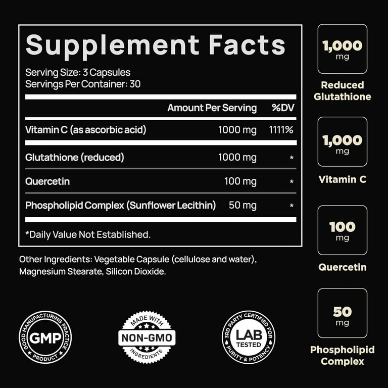 glutathione supplement for men S-Acetyl Glutathione 60 C - Glutathione Supplement main image 1