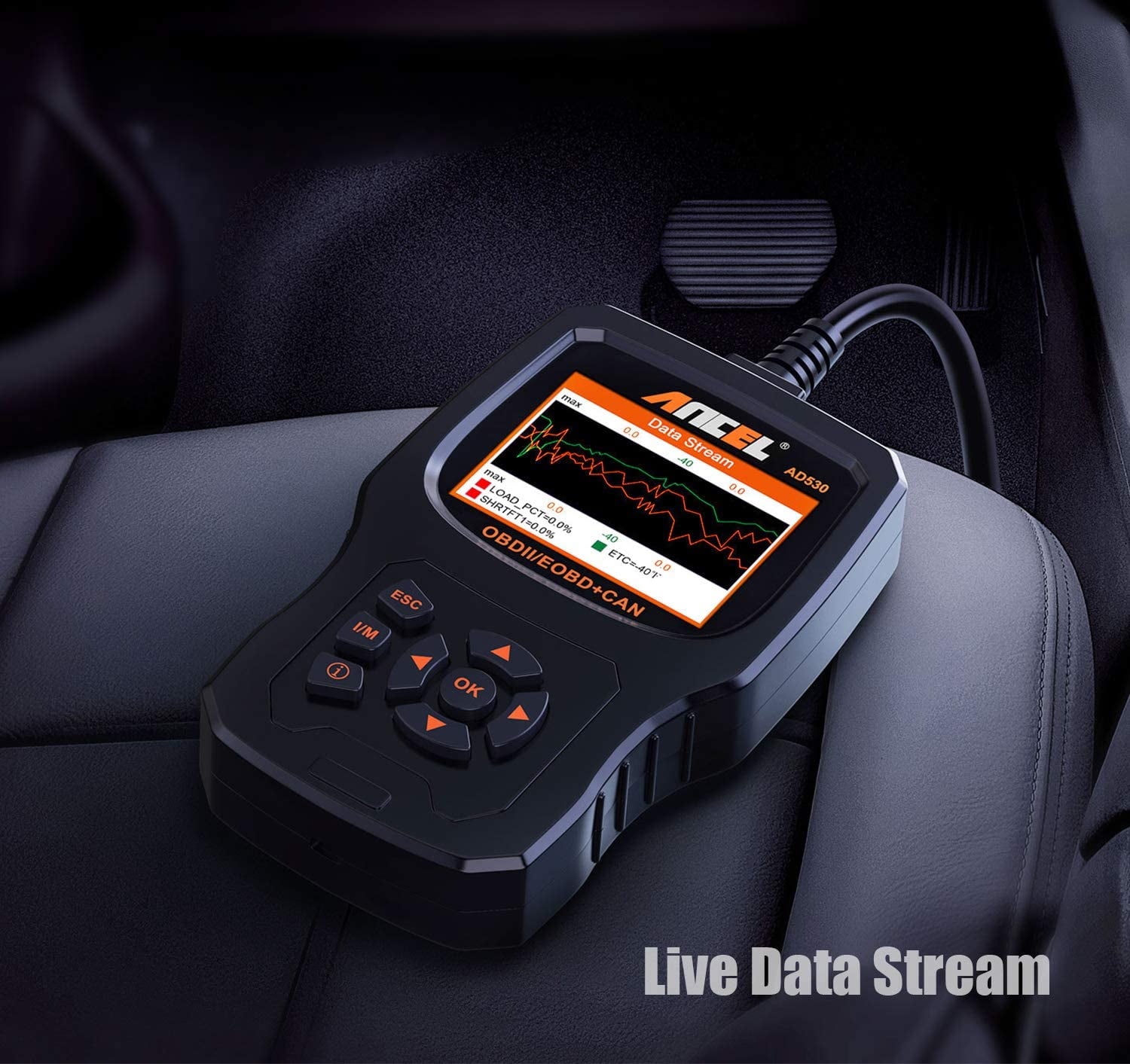 スキャンツ ANCEL AD530 Vehicle OBD2 Scanner Car Code Reader Diagnostic Scan