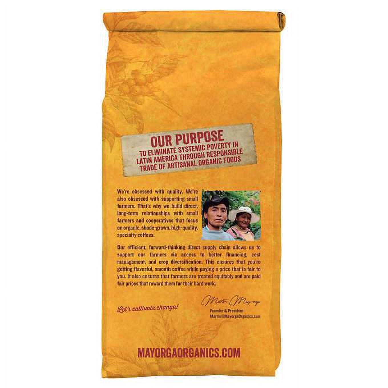 Mayorga Organic Caf Cubano, USDA Organic, Dark Roast, Whole Bean Coffee, 2lbs, 2-pack