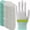 green White L, variant on 10pairs Antistatic Gloves Anti Static ESD Electronic Working Glove Pu Coated Palm Coated Finger Antiskid for Finger Protection