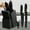 Deep-Black, variant on 15-Piece Self-Sharpening Hammered Kitchen Knife Set with Wooden Block