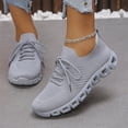 thumbnail image 4 of Nurse Shoes for Women,Simply Snug Shoes,Women's Orthopedic Breathable Classic Lace Up Low Top Sneakers, 4 of 5
