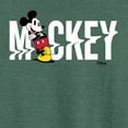 thumbnail image 3 of Disney - Mickey & Friends - Mickey Name Glitch - Women's Lightweight French Terry Long Sleeve Shirt, 3 of 5