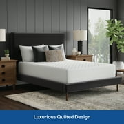 Sealy ® Luxury 100% Cotton Soft Top Mattress Pad, Queen - Fitted, High Loft