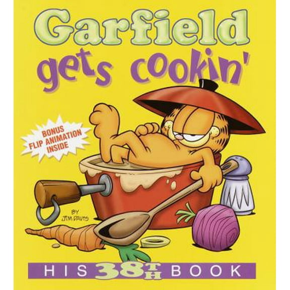 Pre-Owned Garfield Gets Cookin': His 38th Book (Paperback) 0345445821 9780345445827