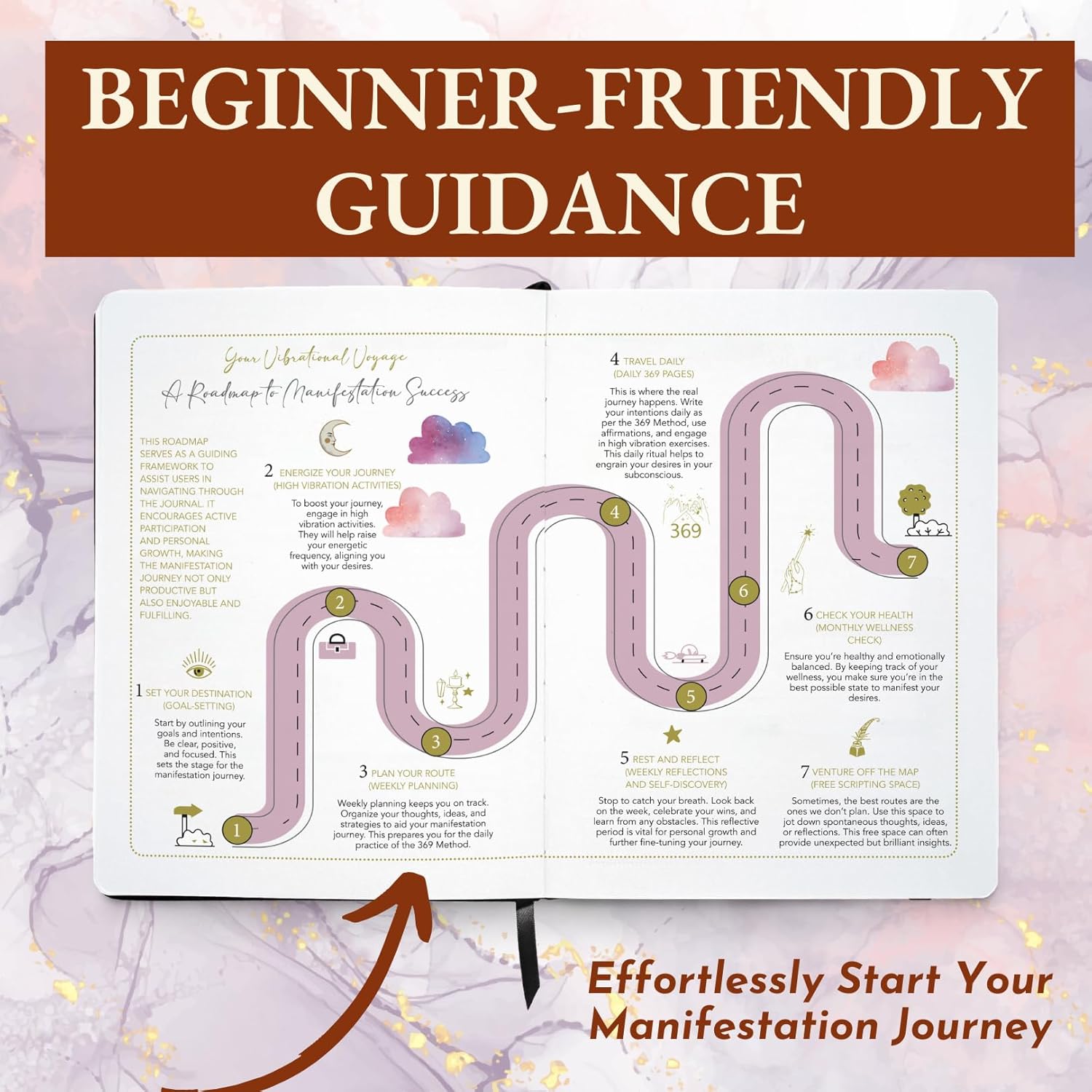 The Ultimate Project 369 Manifestation Journal: A Guided 369 Journal to Unlock Your Limitless Potential - Presented in Luxurious Gift-Ready Packaging