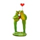 thumbnail image 2 of Estatua de rana ornamental, regalo decorativo versátil, figura para centro de mesa Pareja, 2 of 9