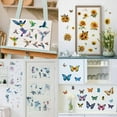 thumbnail image 6 of 8 Sheets 8 Styles PVC Waterproof Wall Stickers Self-Adhesive Decals for Window or Stairway Home Decoration Butterfly 200x145mm 1 sheet/style, 6 of 6