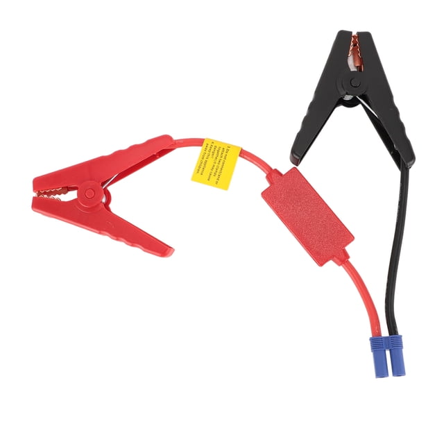 Battery Clamp Compatible with Most 12V Starters, EC5 Male Connector, Quick Boost for Car Batteries, Sturdy Construction, Easy to Use, for Car Battery Booster Clamp