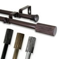 thumbnail image 2 of Cedar 13/16" Double Curtain Rod-Color:Satin Nickel,Size:48-84", 2 of 2