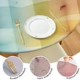 thumbnail image 4 of Colorful Watercolor Stripe Pattern Round Fitted Tablecloth with Elastic Edge,Dining Table Cover Waterproof,Outdoor Round Tablecloth for Camping,Dining,Indoor and Outdoor, 4 of 7