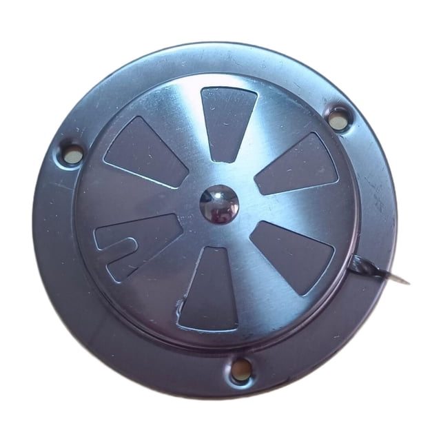 Accesorio de flujo de ventilación de aire fumador de bbq, control de la barbacoa de flujo, reemplazo de barbacoa, el amortiguador de la parrilla de la 95 mm de diámetro