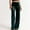 *Green, variant on ClodeEU Women's High Waisted Bell Bottoms with Sequin ,Elastic Waist Loose Wide Leg Pants Green,Womens Plus L