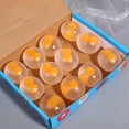 thumbnail image 5 of Egg Squishy Stress Reliever, Clear Double-Yolk Splat Ball, Soft Silicone Stress Relief Fidget, April Fools' Day Prank, 5 of 5