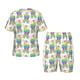 thumbnail image 1 of Balery Rainbow Llama Conjunto de Pijama Infantil de Manga Corta con Estampado – Ropa de Dormir de Algodón Suave-3X-Large, 1 of 6
