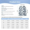 thumbnail image 5 of Cauagu Retro Coconut Tree Print Sun Protection Jacket for Teen,Full-Zipper Long Sleeve Sun Shirts with Pockets UV Hoodie Shirts Outdoor Athletic Jacket-Large, 5 of 7