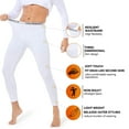 thumbnail image 5 of COMFREE Thermal Underwear for Men, Ultra Soft Long Johns Set Thin Base Layer Top and Bottom for Cold Weather, 5 of 6