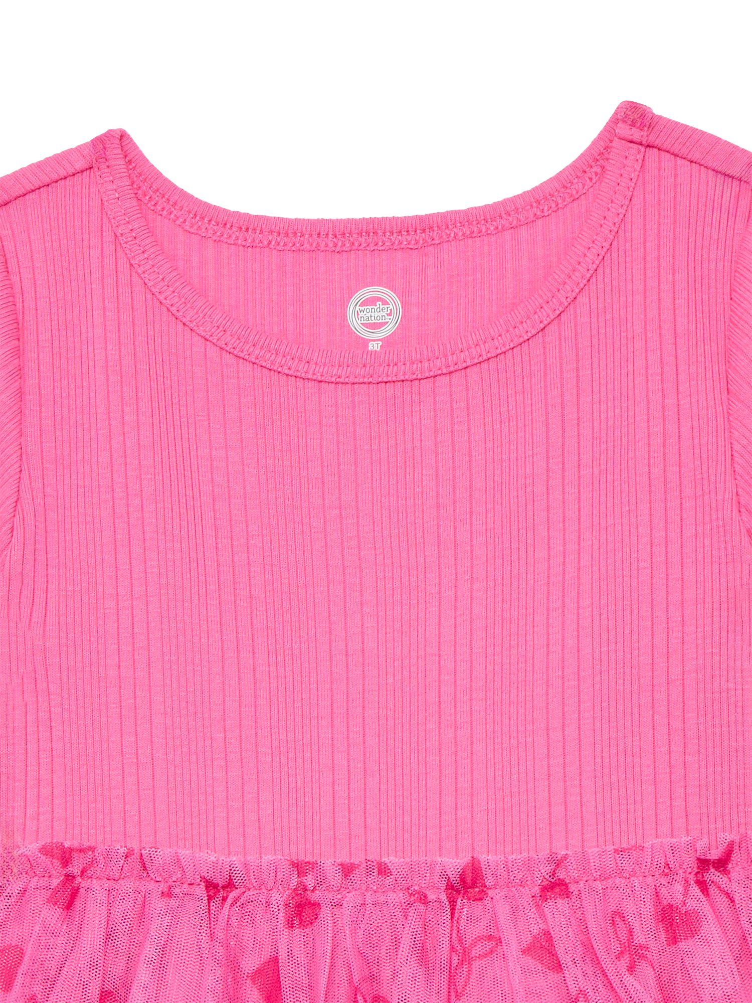 Wonder Nation Toddler Girls Tutu Dress, Sizes 12M-5T